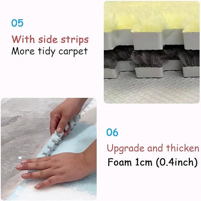 interlocking carpet tiles mat