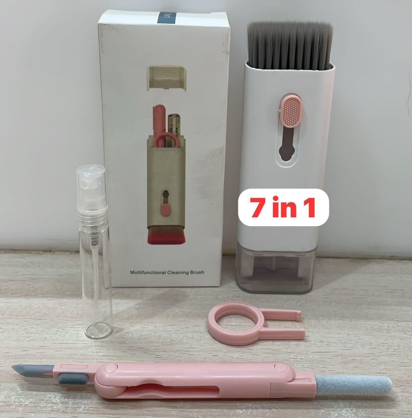 Allnest 7-in-1 Multifunctional Cleaner Kit | Keyboard Cleaner, Cleaning Earbuds, Mobile and Laptop Screen Cleaner Full set For Your Setup Or Gadget