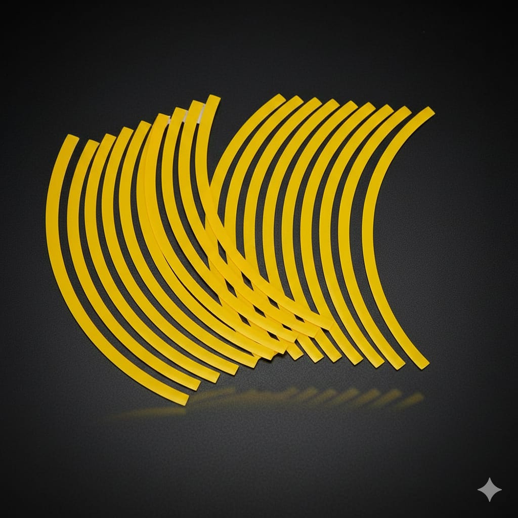 Car Bike Tyre & Body Reflective Stickers