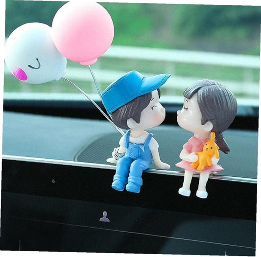 Cute Couple Figurine for Car – Add Love to Your Ride