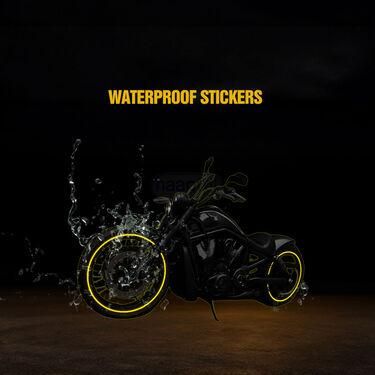 Car Bike Tyre & Body Reflective Stickers